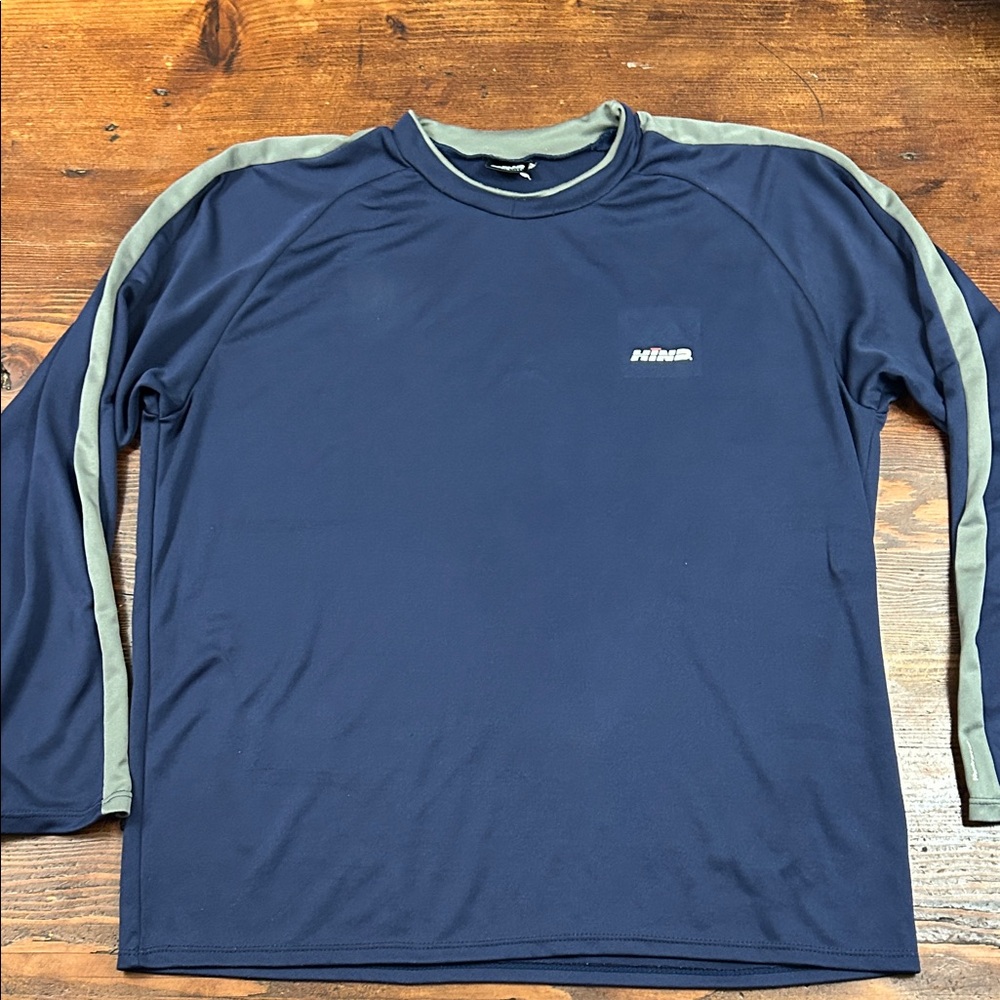 Hind XL dry fit Navy Shirt long sleeves